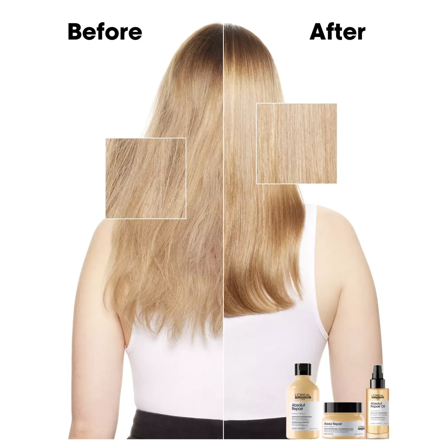 L'Oréal ProfessionnelAbsolut Repair Serie Expert Professional Shampoo 500 ml