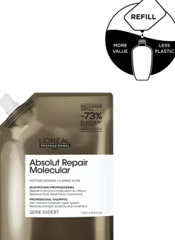 L'Oréal ProfessionnelAbsolut Repair Molecular Absolut Repair Molecular Shampoo Refill 500 ml
