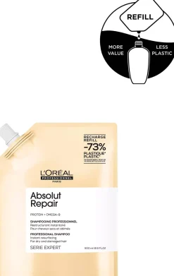 L'Oréal ProfessionnelAbsolut Repair Absolut Repair Gold Shampoo Refill 500 ml