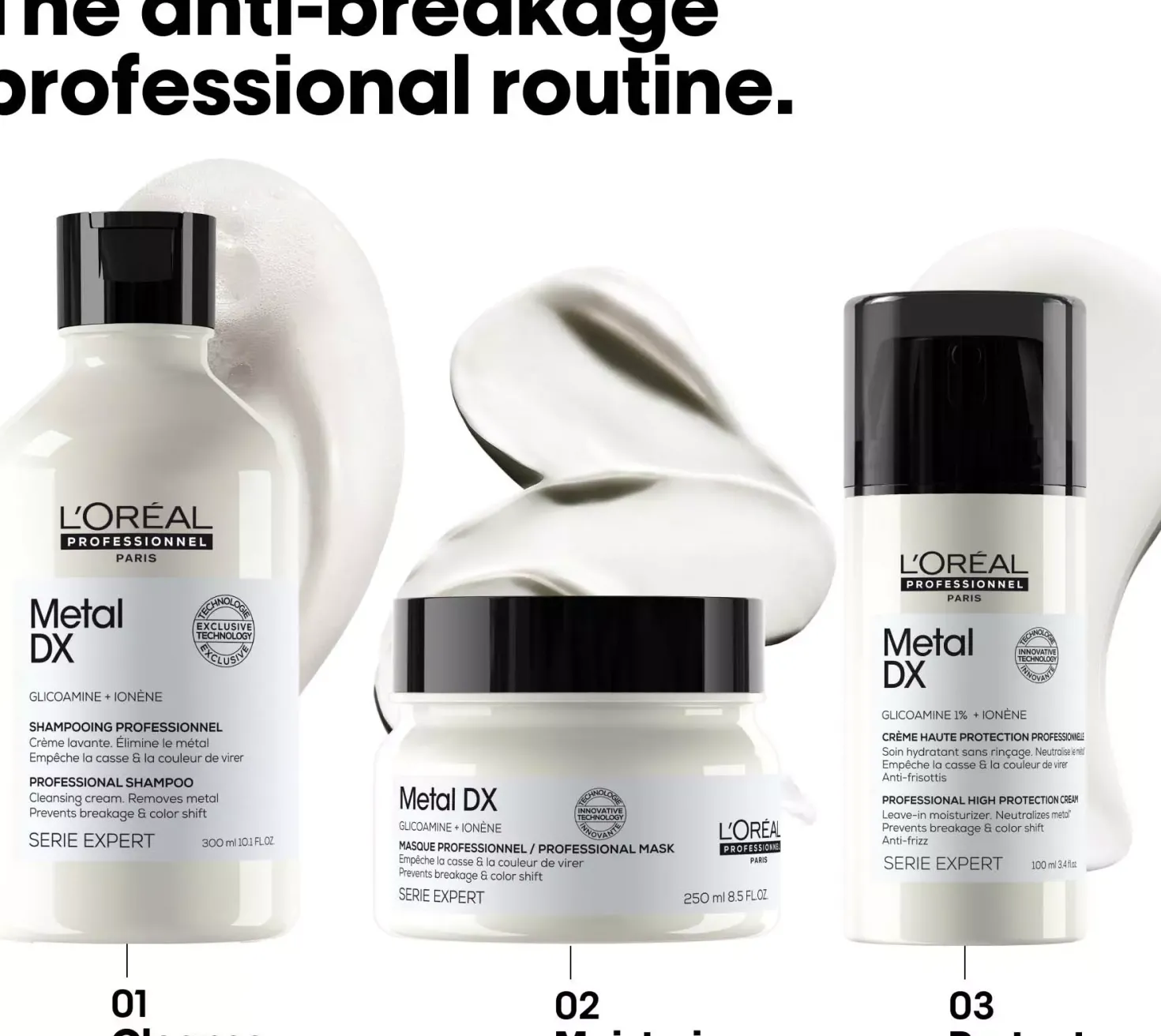 L'Oréal ProfessionnelMetal DX Serie Expert Cream Leave-In 100 ml