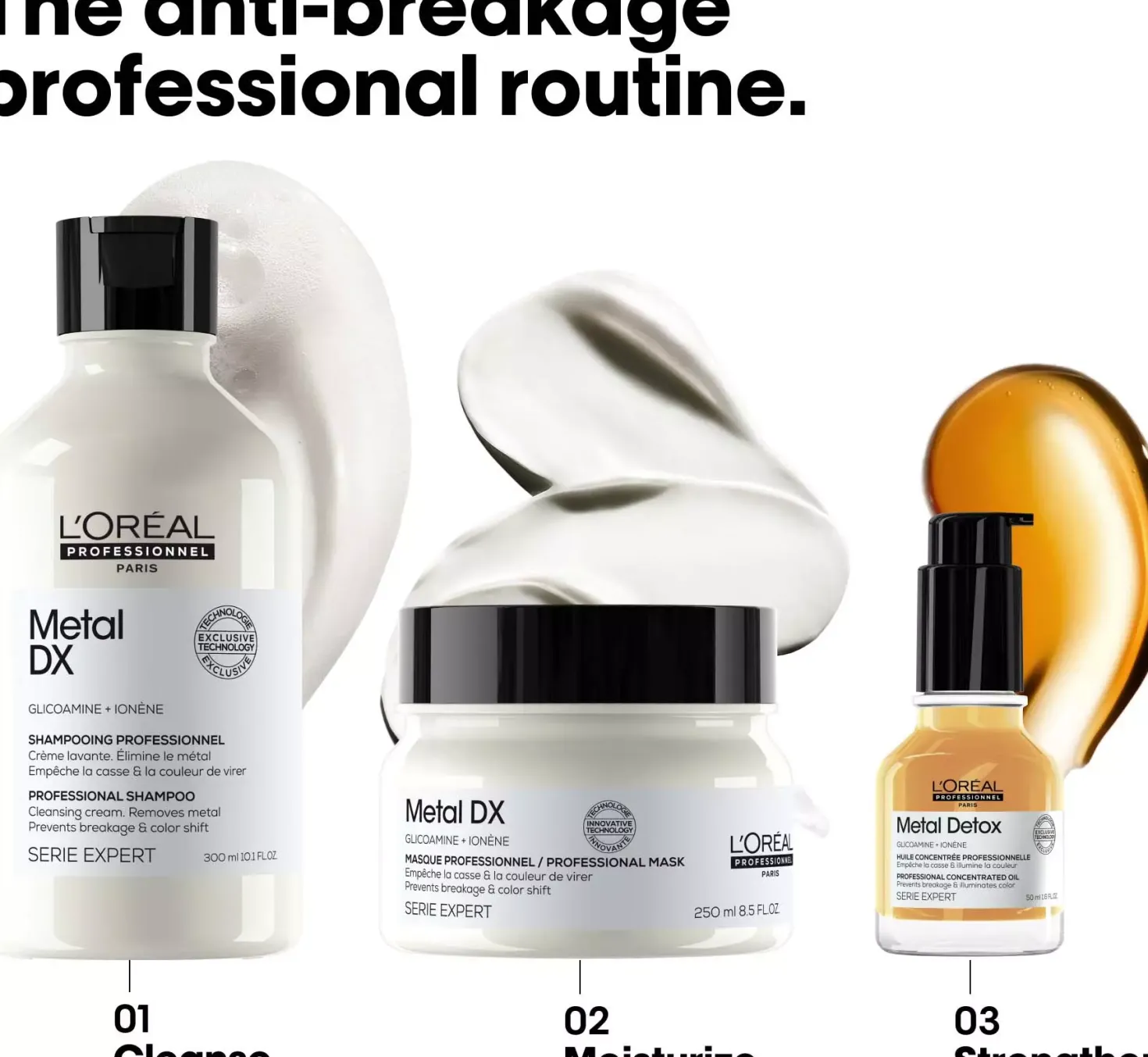 L'Oréal ProfessionnelMetal DX Serie Expert Shampoo 500 ml 500 ml