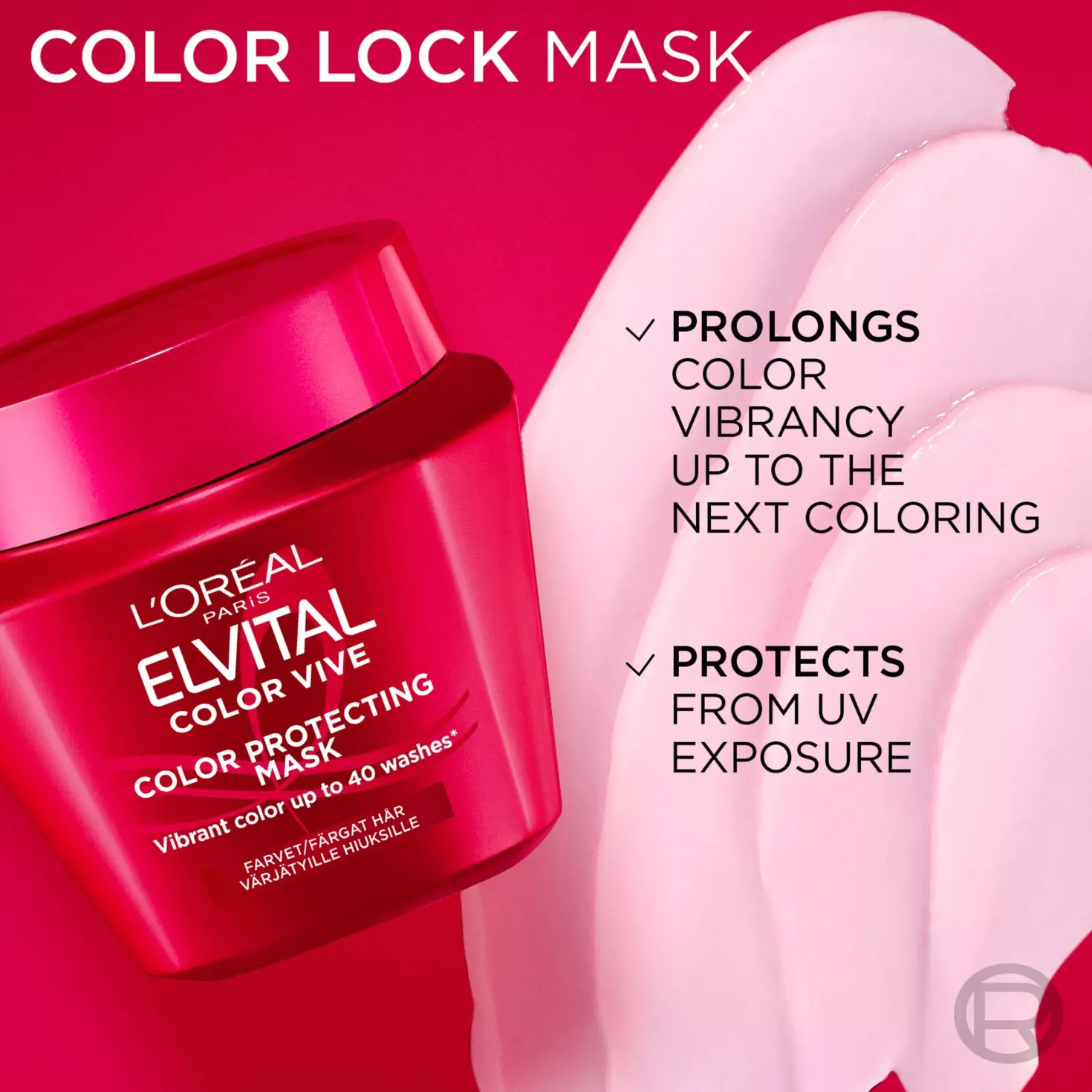 Loreal ParisElvital Color Vive Hårinpackning 300 ml