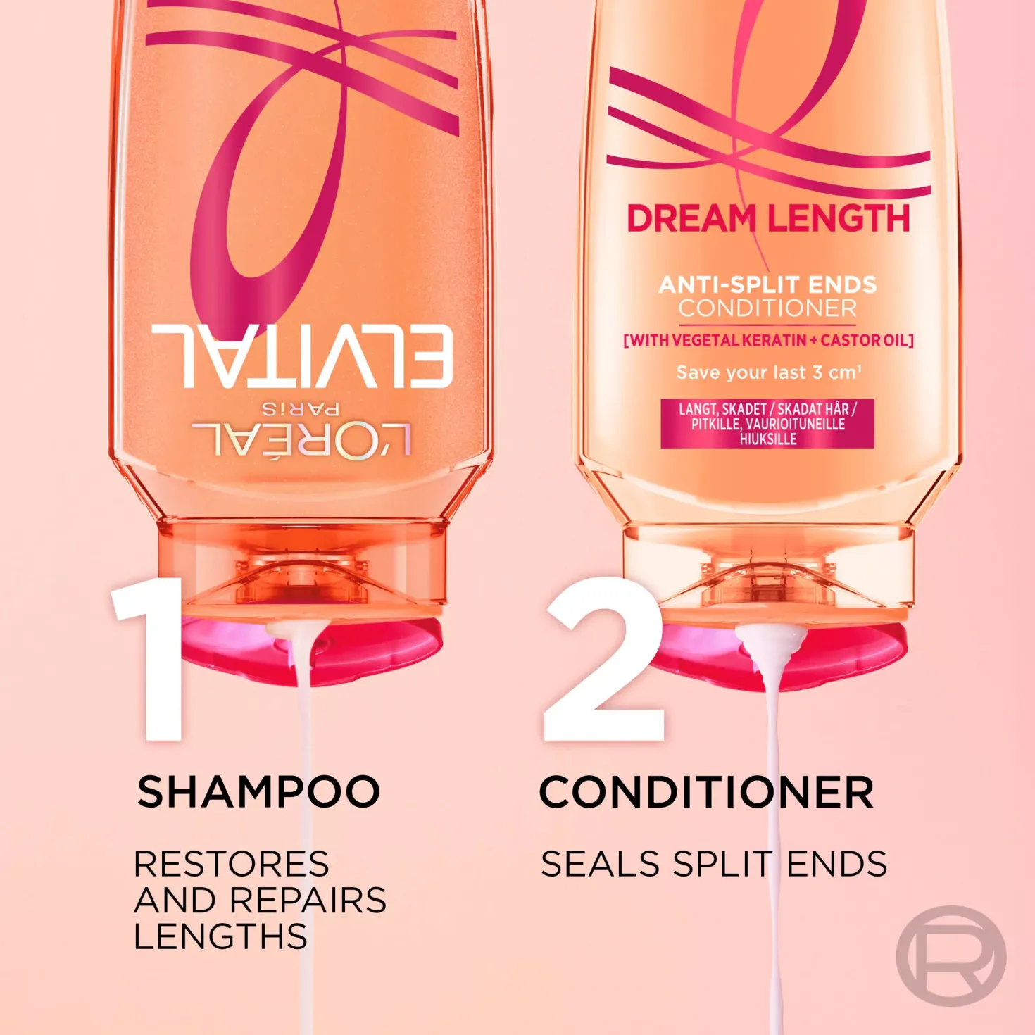 Loreal ParisElvital Dream Length Shampoo 1000 ml