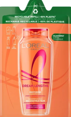 Loreal ParisElvital Dream Length Restoring Shampoo Refill 250 ml