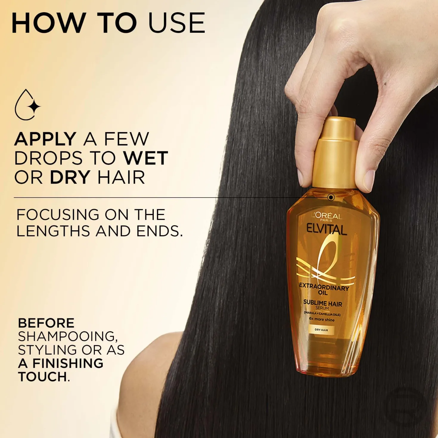 Loreal ParisElvital Extraordinary Oil Hair Oil for Dry Hair 50 ml