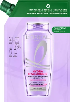 Loreal ParisElvital Hyaluron Plump Shampoo Refill 500 ml