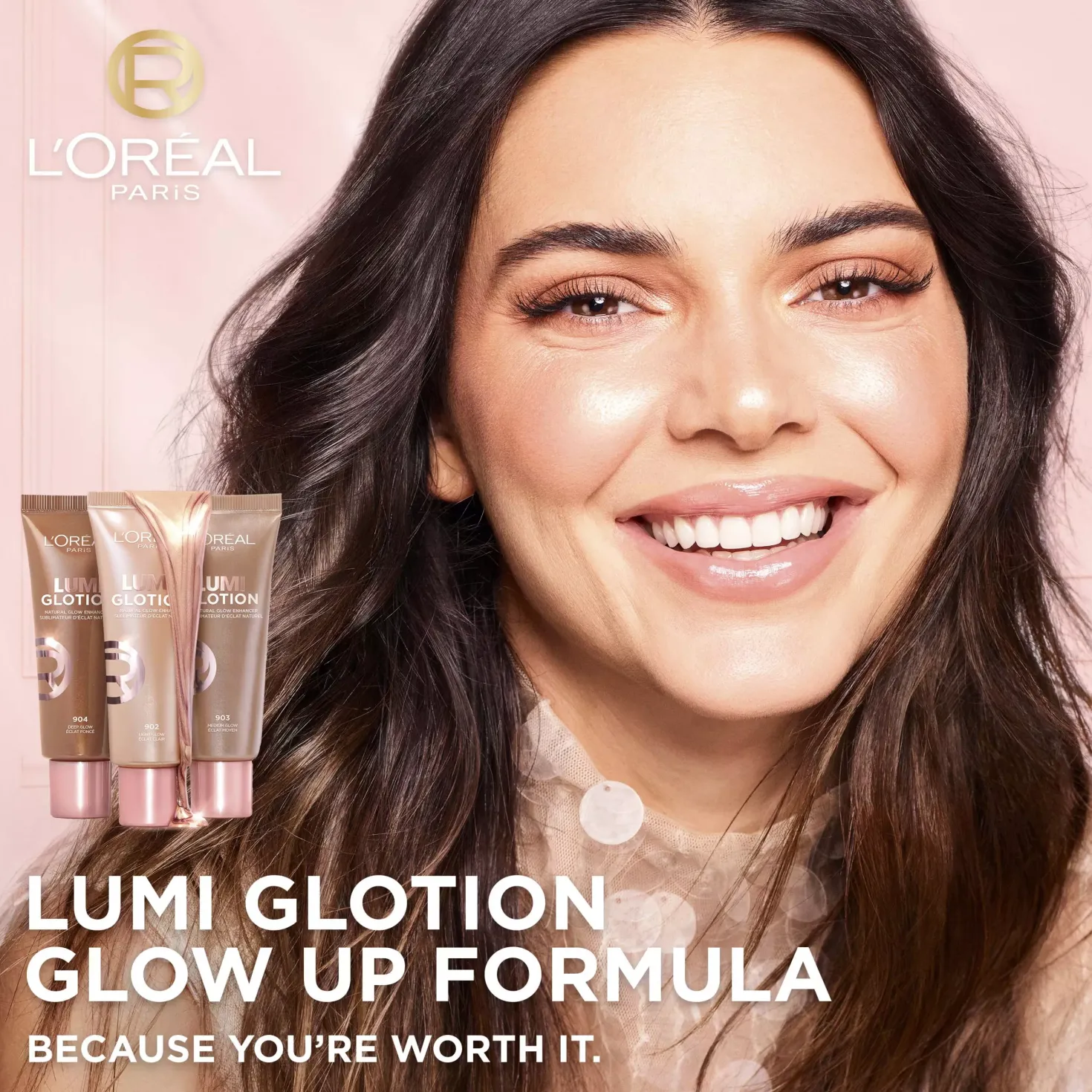 Loreal Paris Lumi Le Glass Highlighter Stick 620 Glassy Pink Ballet