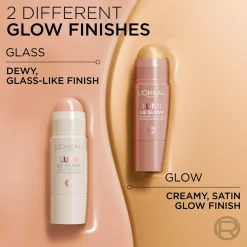 Loreal Paris Lumi Le Glow Highlighter Stick 630 Glowy Cream Chic