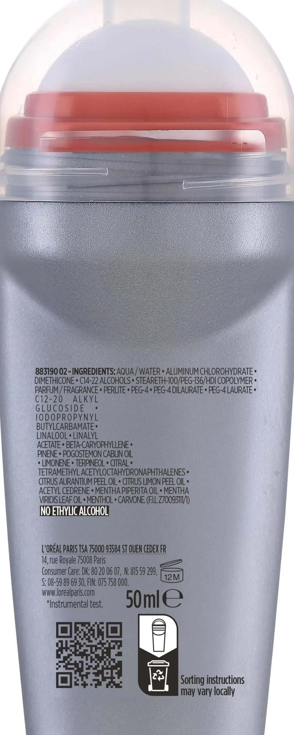 Loreal ParisMen Expert Fresh Extreme 48h Roll-On 50 ml