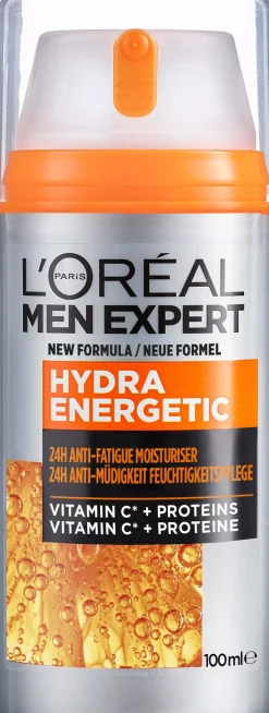 Loreal ParisMen Expert Hydra Energetic 24H Anti-Tiredness Moisturiser for Normal Skin 50 ml
