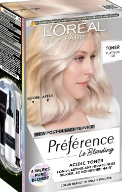 Loreal ParisPréférence Le Blonding Acidic Hair Toner 02 Pearly Boost