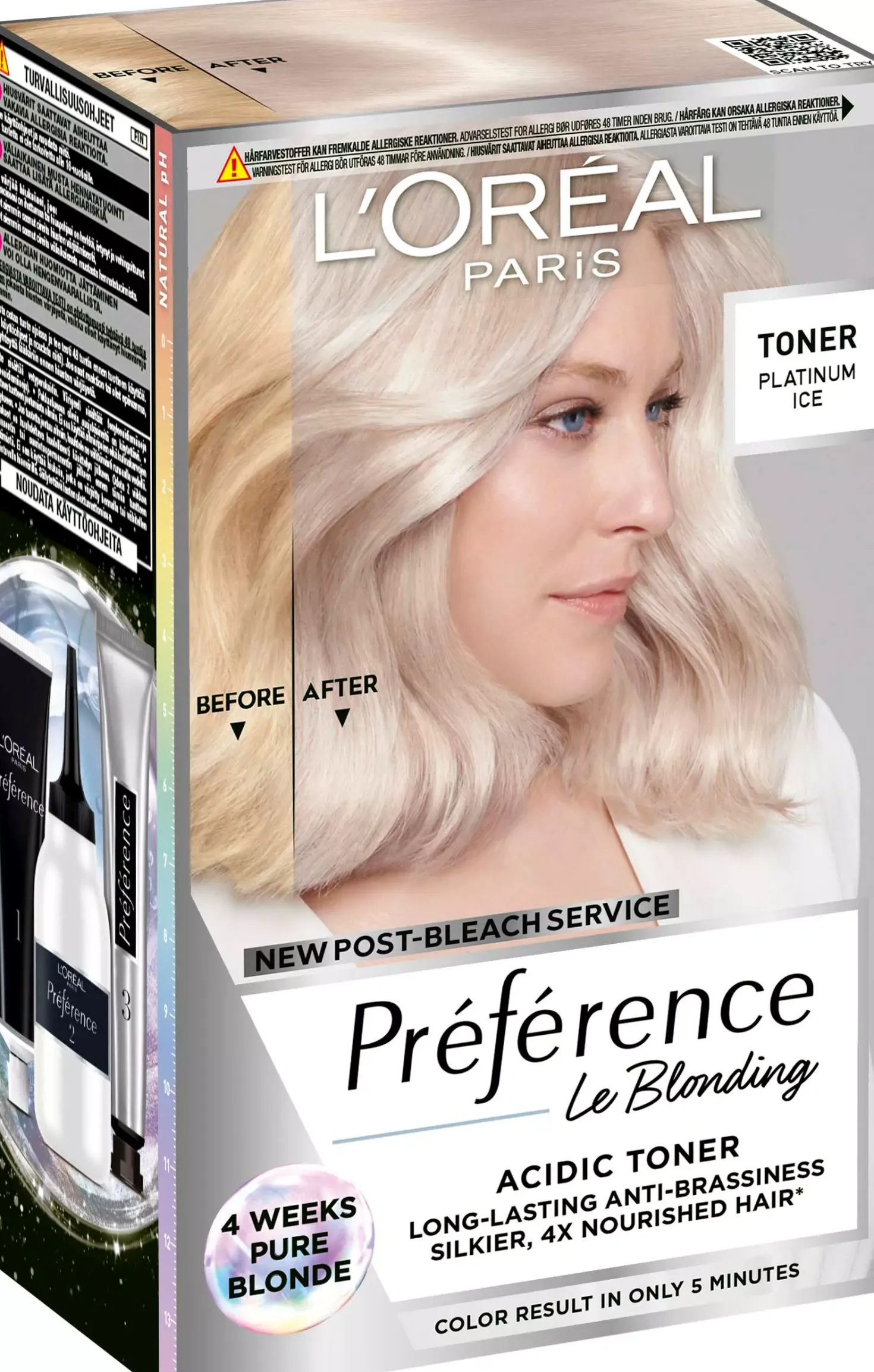 Loreal ParisPréférence Le Blonding Acidic Hair Toner 02 Pearly Boost