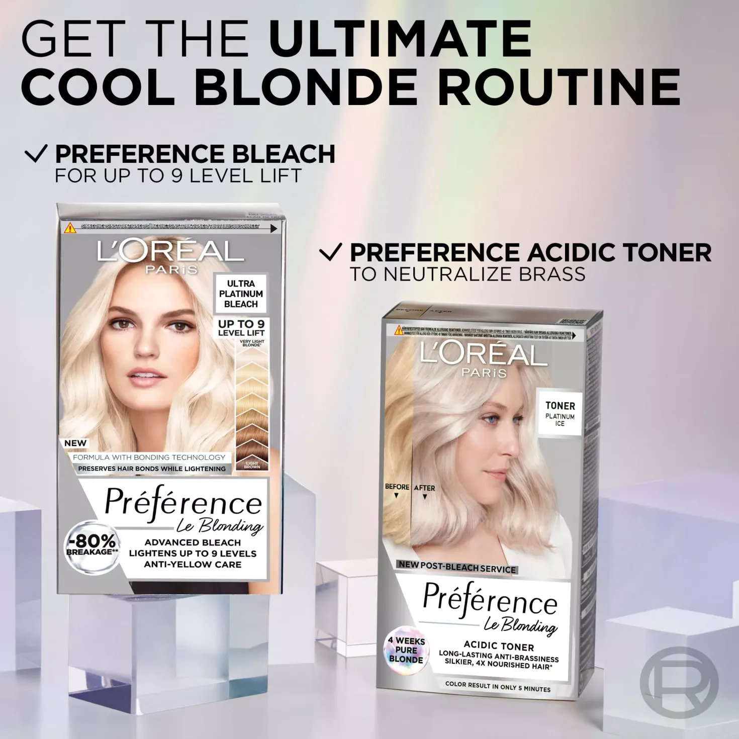 Loreal ParisPréférence Le Blonding Acidic Hair Toner 02 Pearly Boost