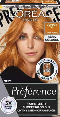 Loreal ParisPréférence Vivids Rose Gold 9.213
