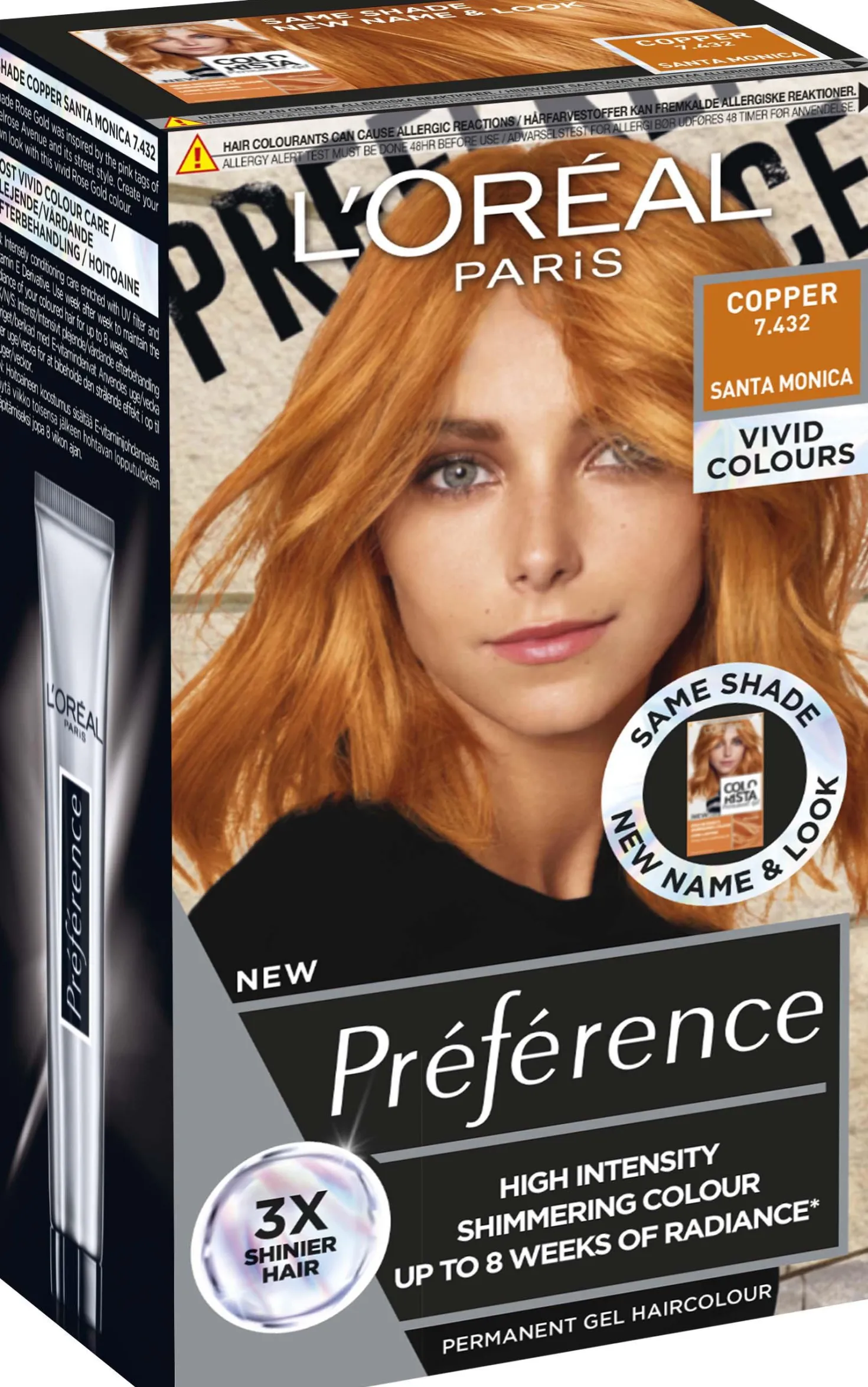 Loreal ParisPréférence Vivids Smokey Grey 9.112