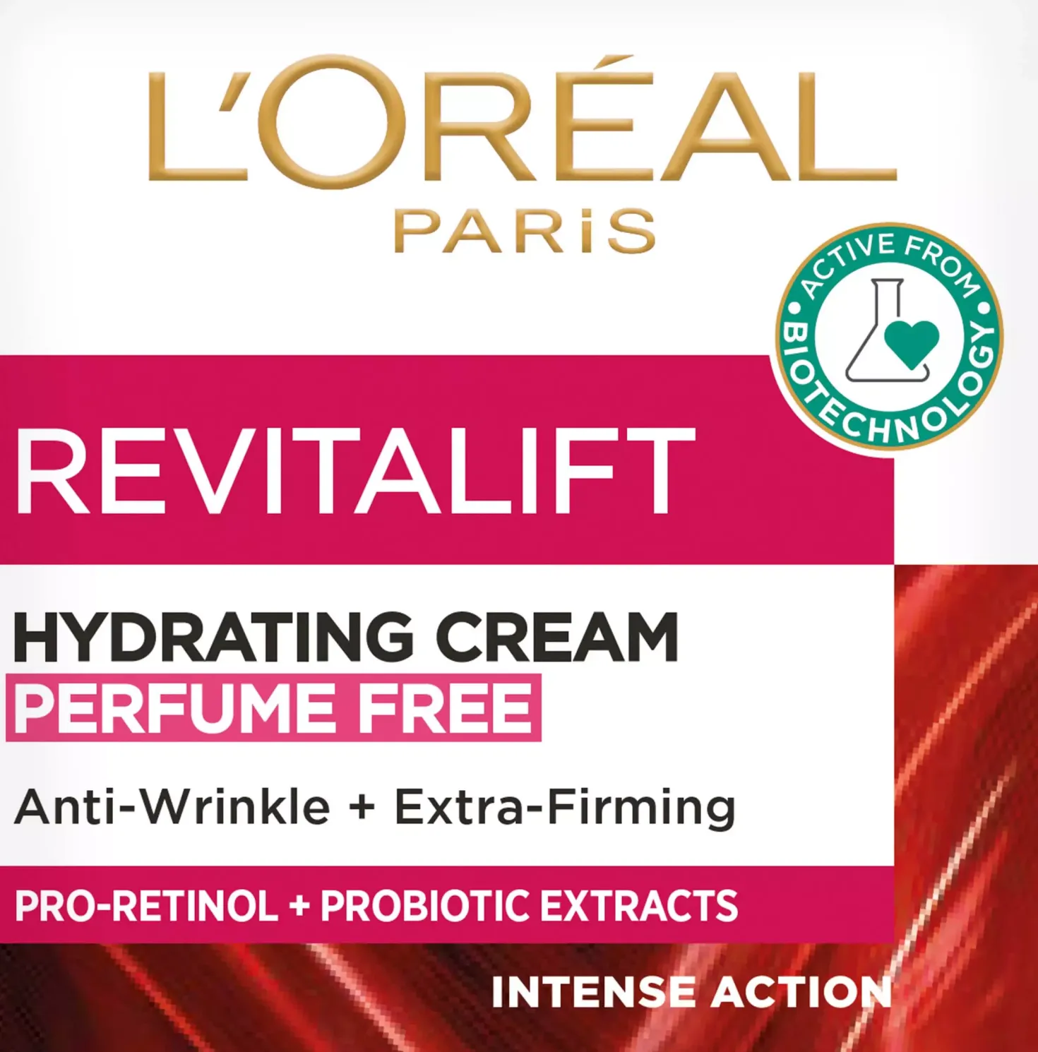 Loreal ParisRevitalift Hydrating Cream Perfume Free 50 ml