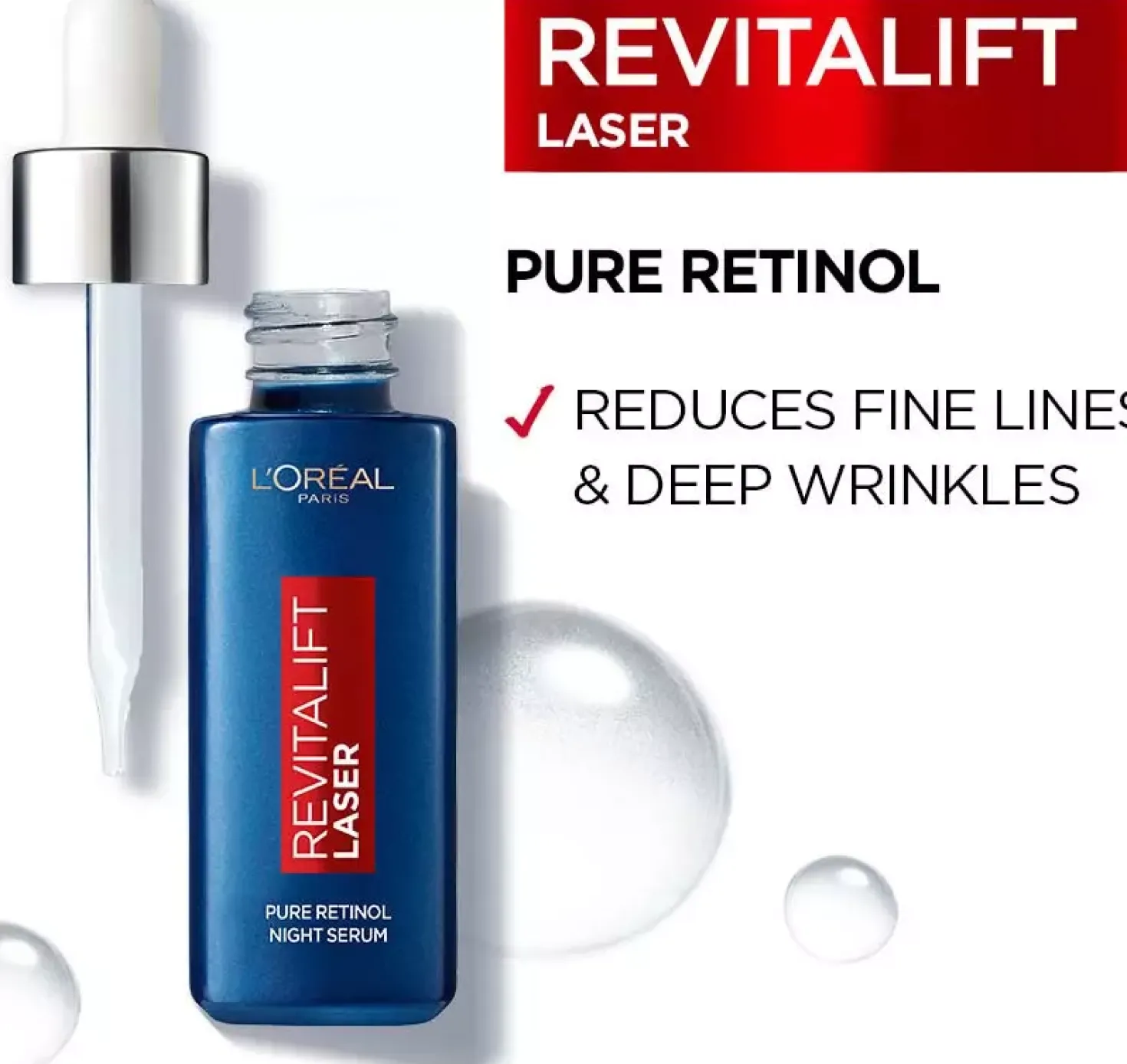 Loreal ParisRevitalift Laser Pure Retinol Night Serum 30 ml
