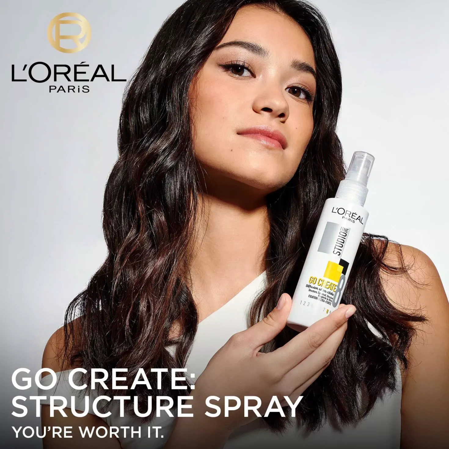 Loreal ParisStudio Line Go Create Ultra-Precise Spray 150 ml