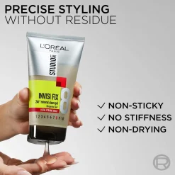 Loreal ParisStudio Line Mineral & Control Invisi Clean Gel 150 ml
