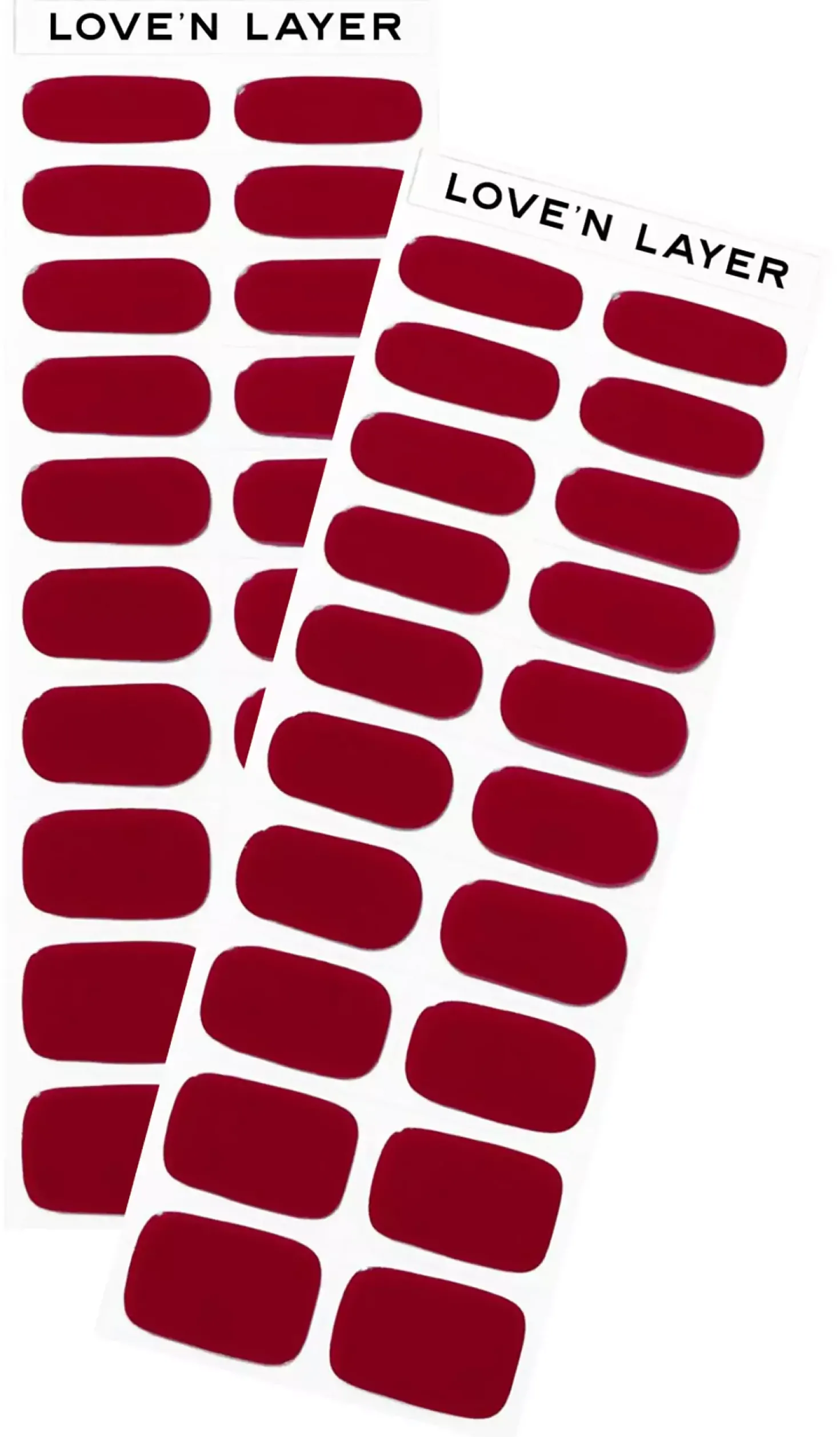 Love'n Layer Duo Burgundy Red