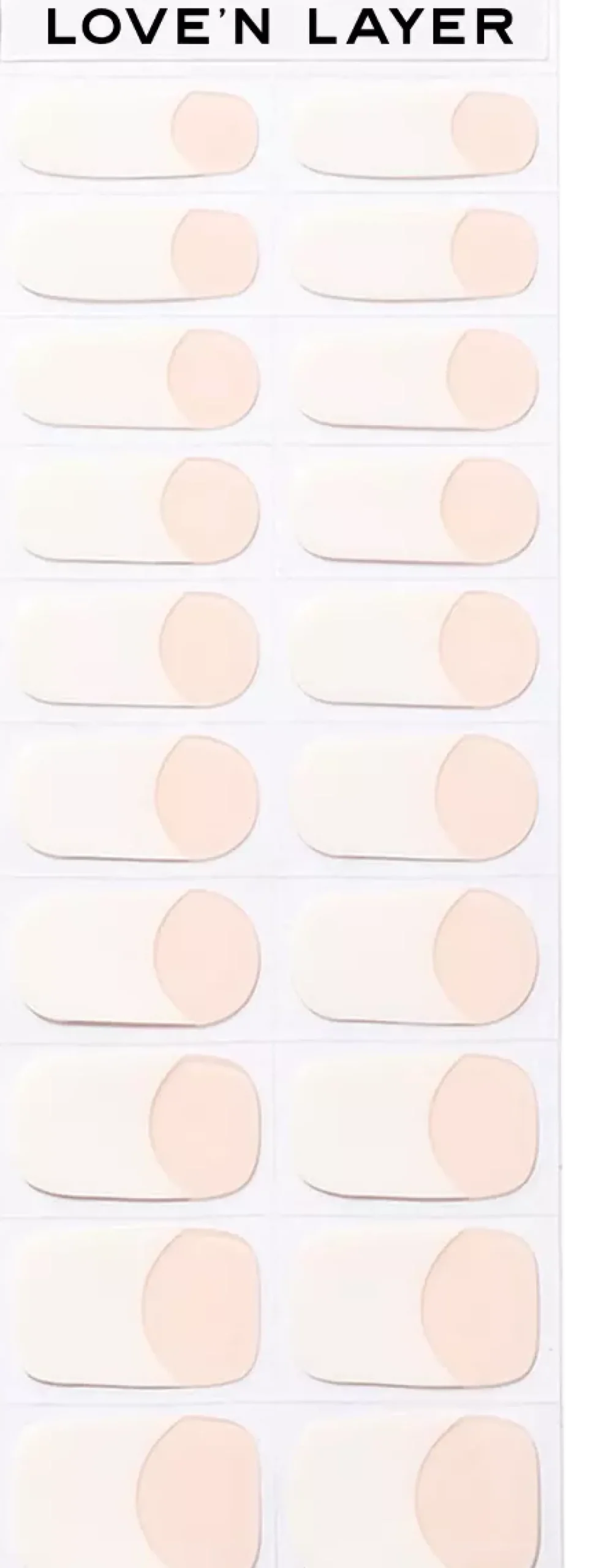 Love'n Layer French Manicure Layers Classic