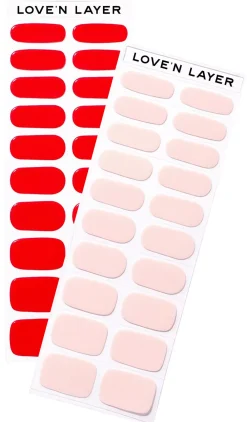 Love'n Layer Mix Light Pink & Lady Red