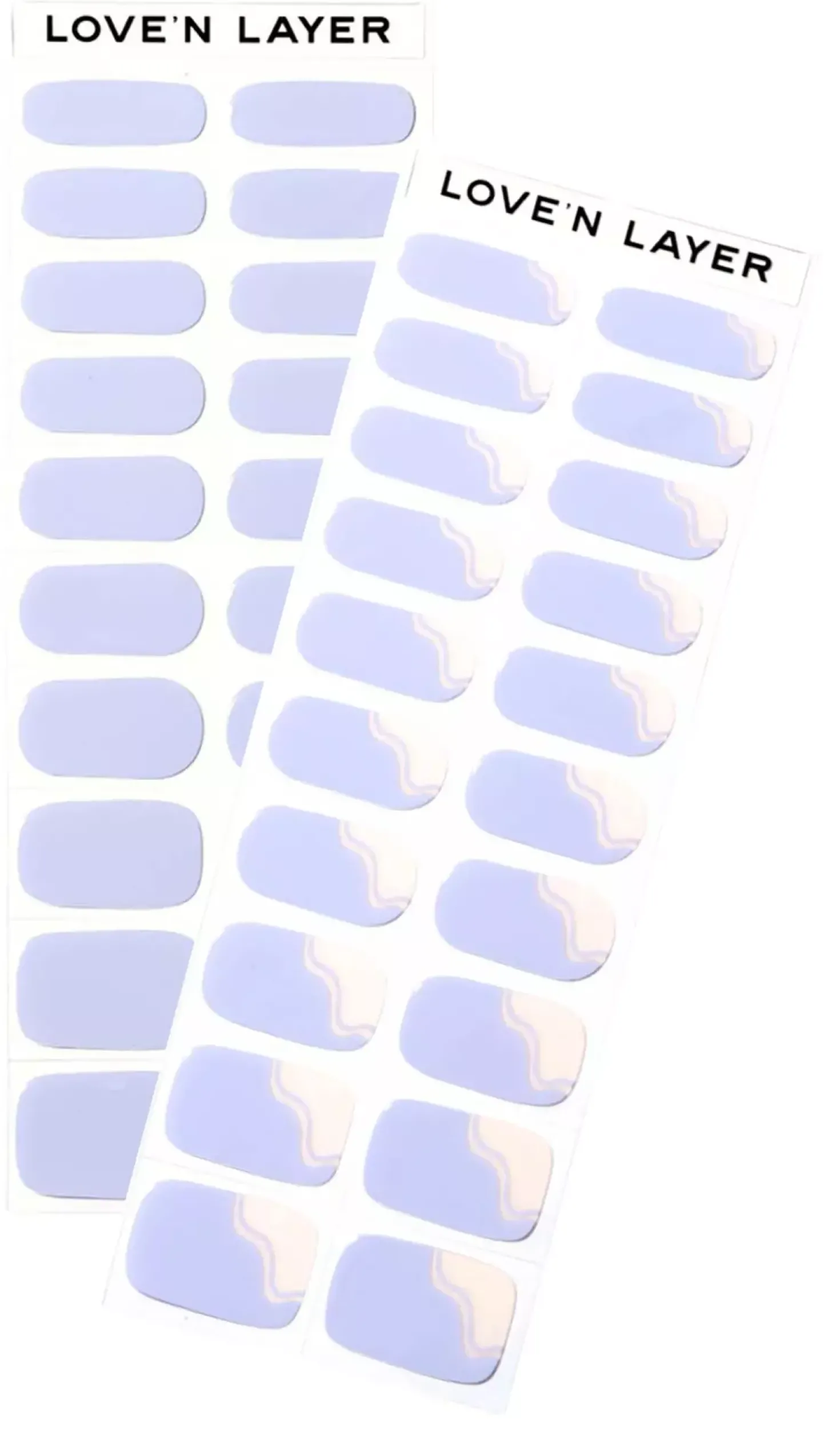 Love'n Layer Mix Solid & Swirl Sky Blue