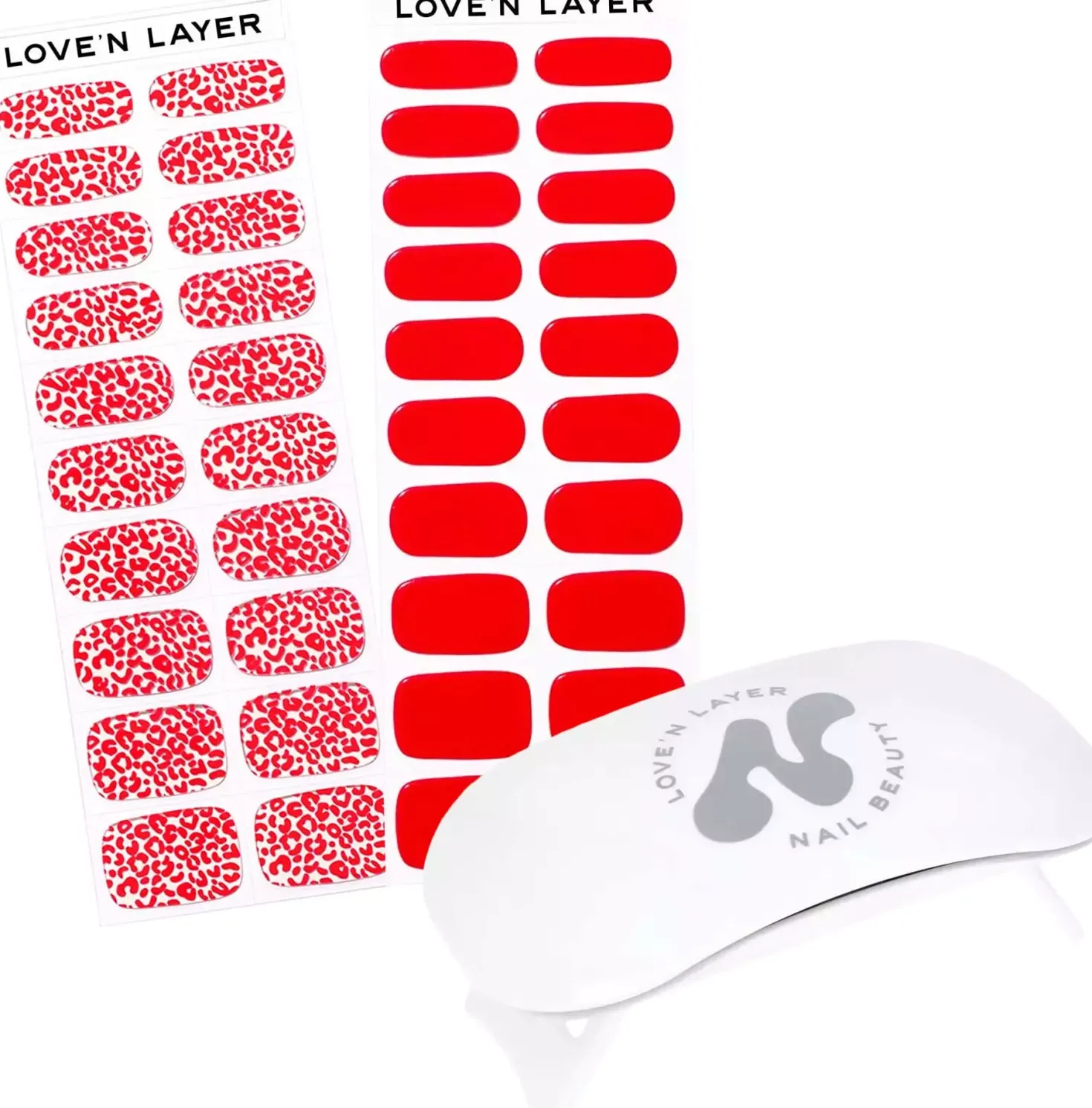 Love'n Layer Starter Kit Solid & Leo Lady Red