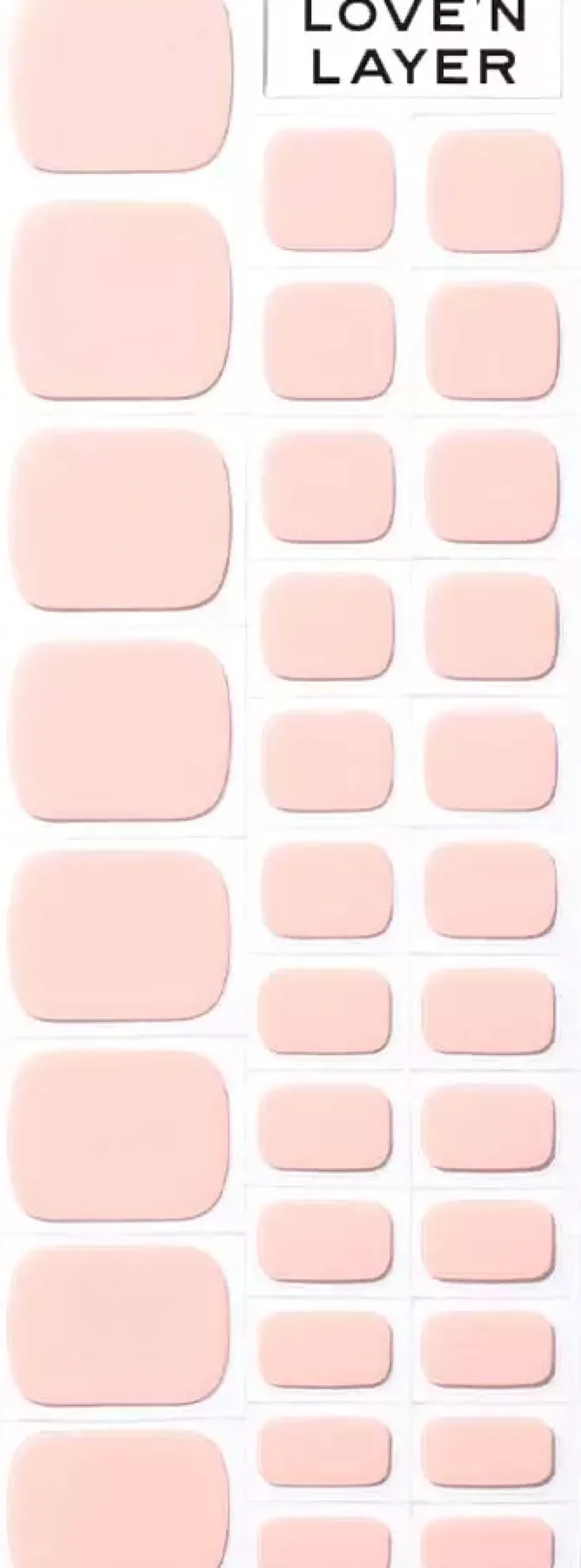 Love'n Layer Toe Layers Light Pink