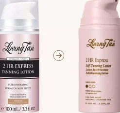 Loving Tan2 HR Express Tanning Lotion Dark