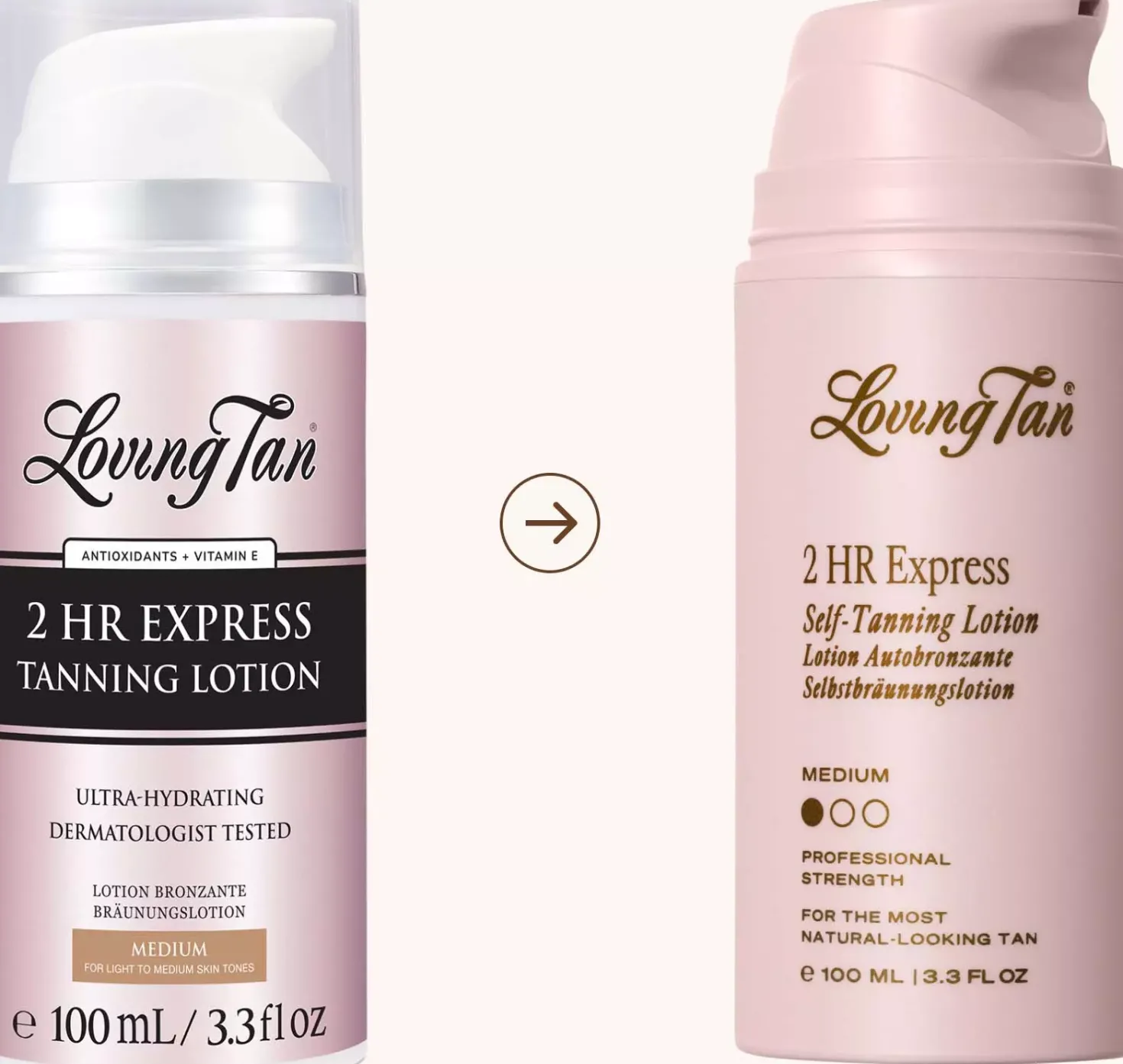 Loving Tan2 HR Express Tanning Lotion Dark