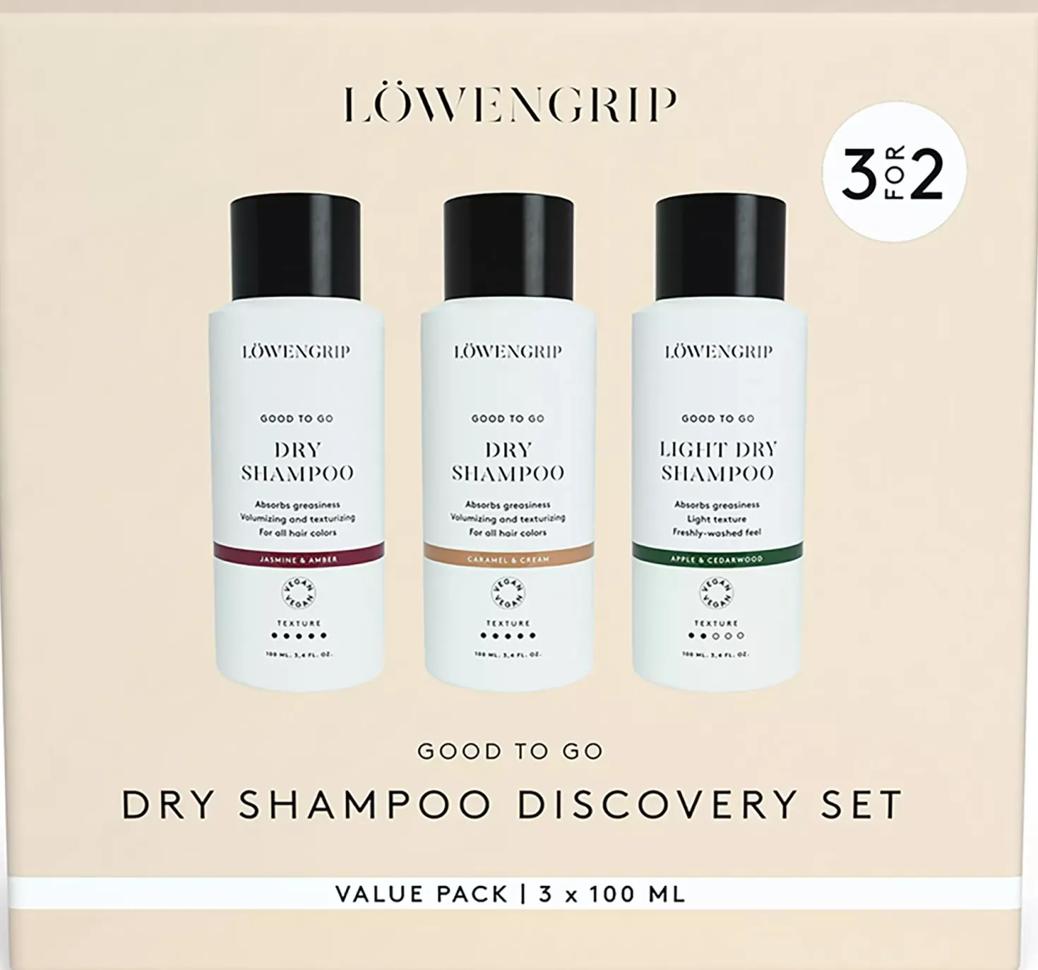 LöwengripGood To Go Dry Shampoo Discovery Set