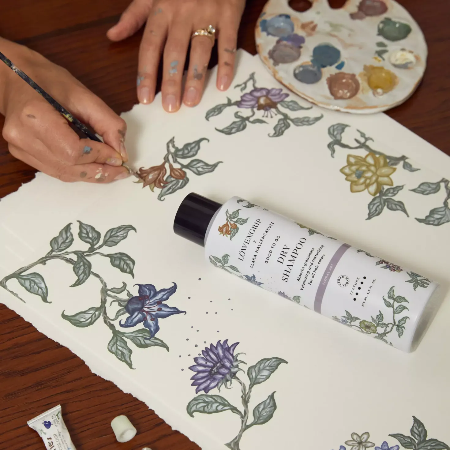 Löwengrip Good To Go (Floral Art X Clara Hallencreutz) Dry Shampoo 250 ml
