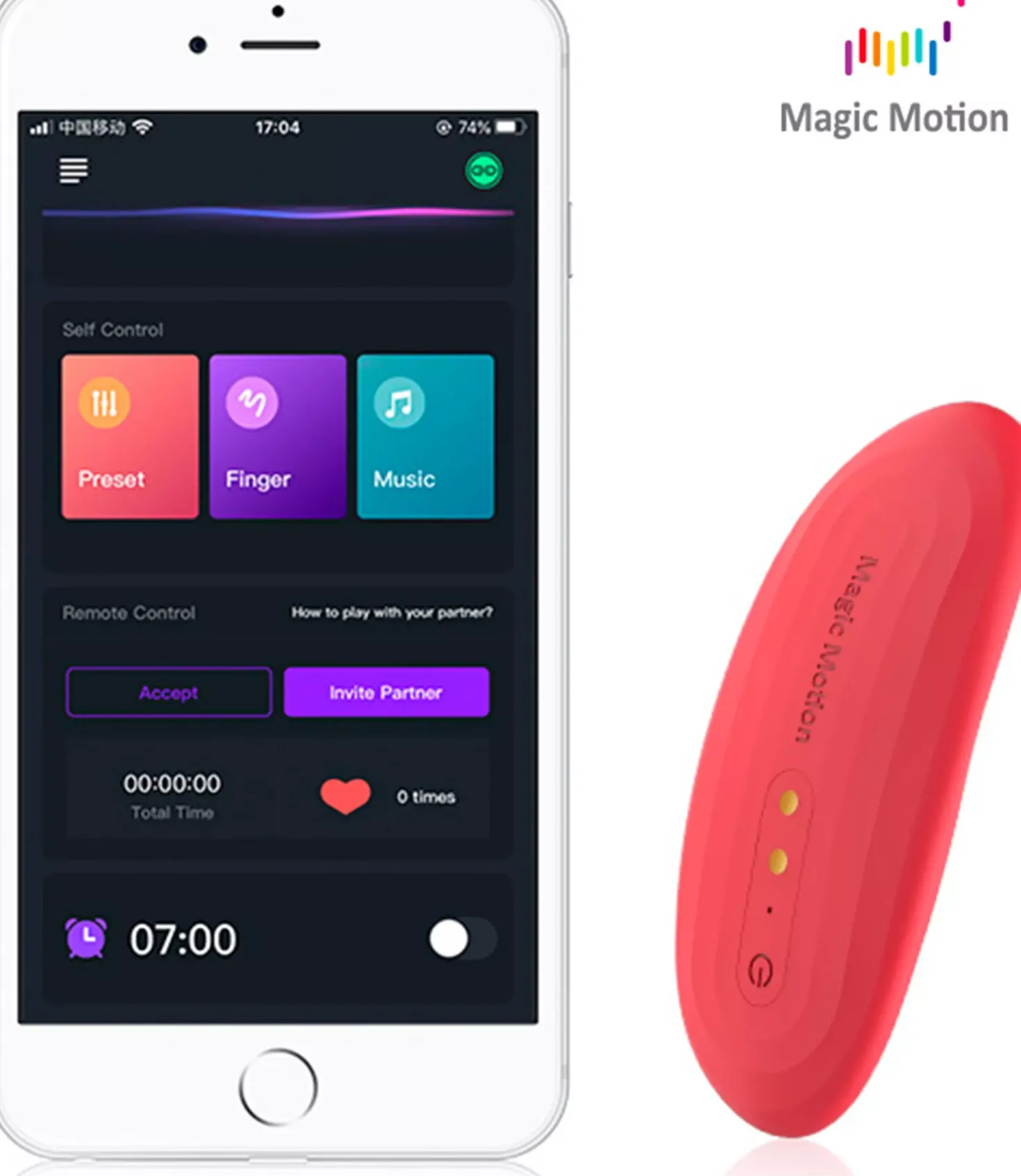 Magic Motion App Controlled Panty Vibrator - Nyx
