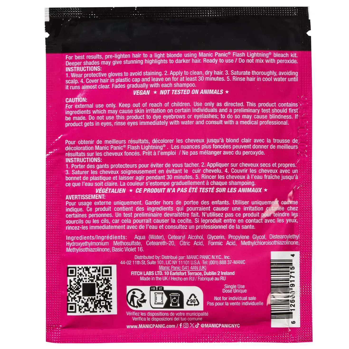 Manic PanicClassic High Voltage® Sachet Hot Hot™ Pink