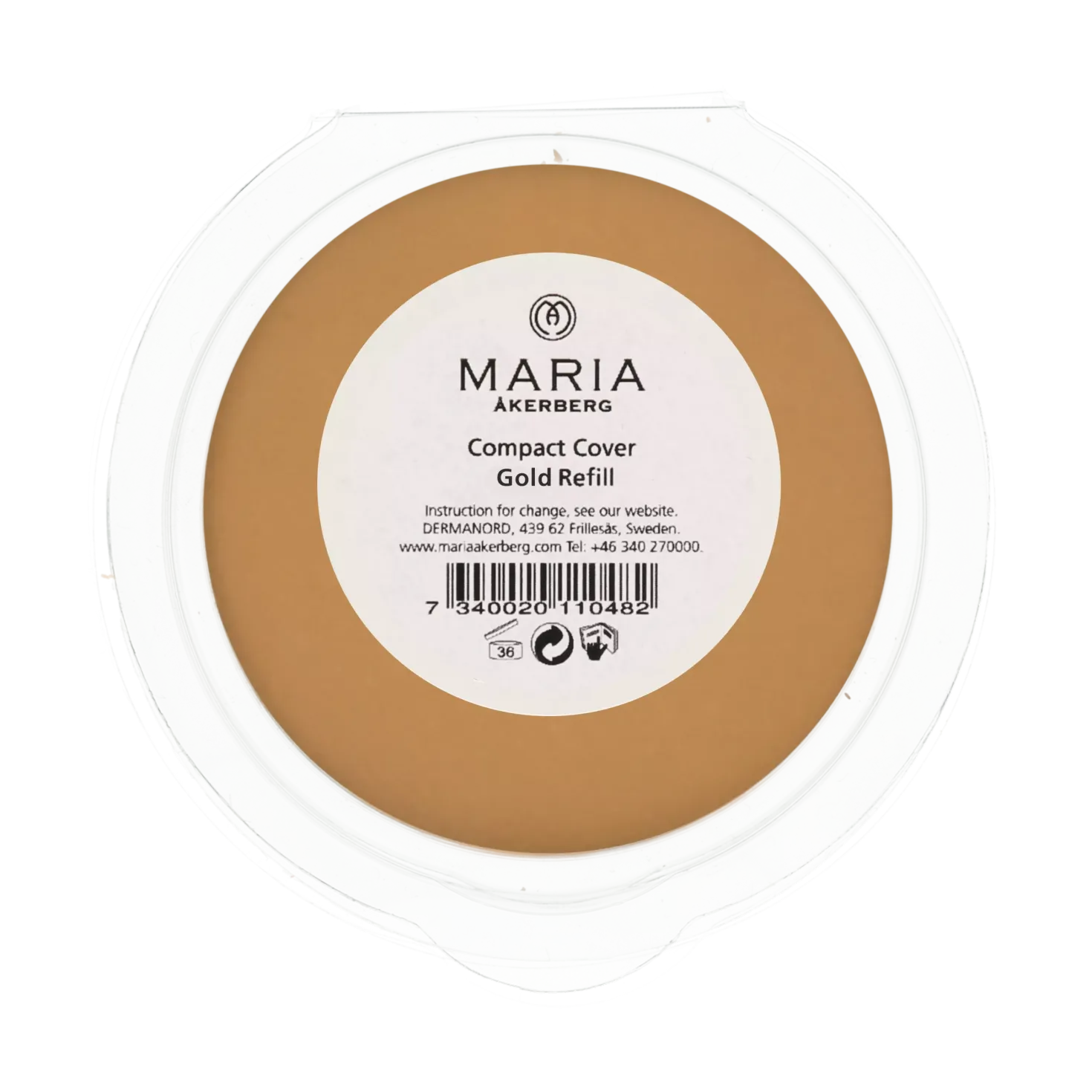 Maria Åkerberg Compact Cover Refill Sticker Gold