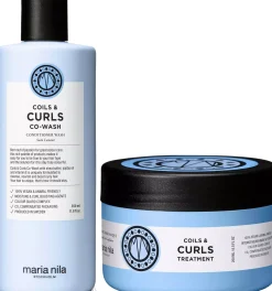 maria nilaCoils & Curls Bundle Conditioner Wash 350 ml & Masque 250 ml