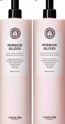 maria nilaMirror Gloss Bundle Shampoo 1000 ml & Conditioner 1000 ml