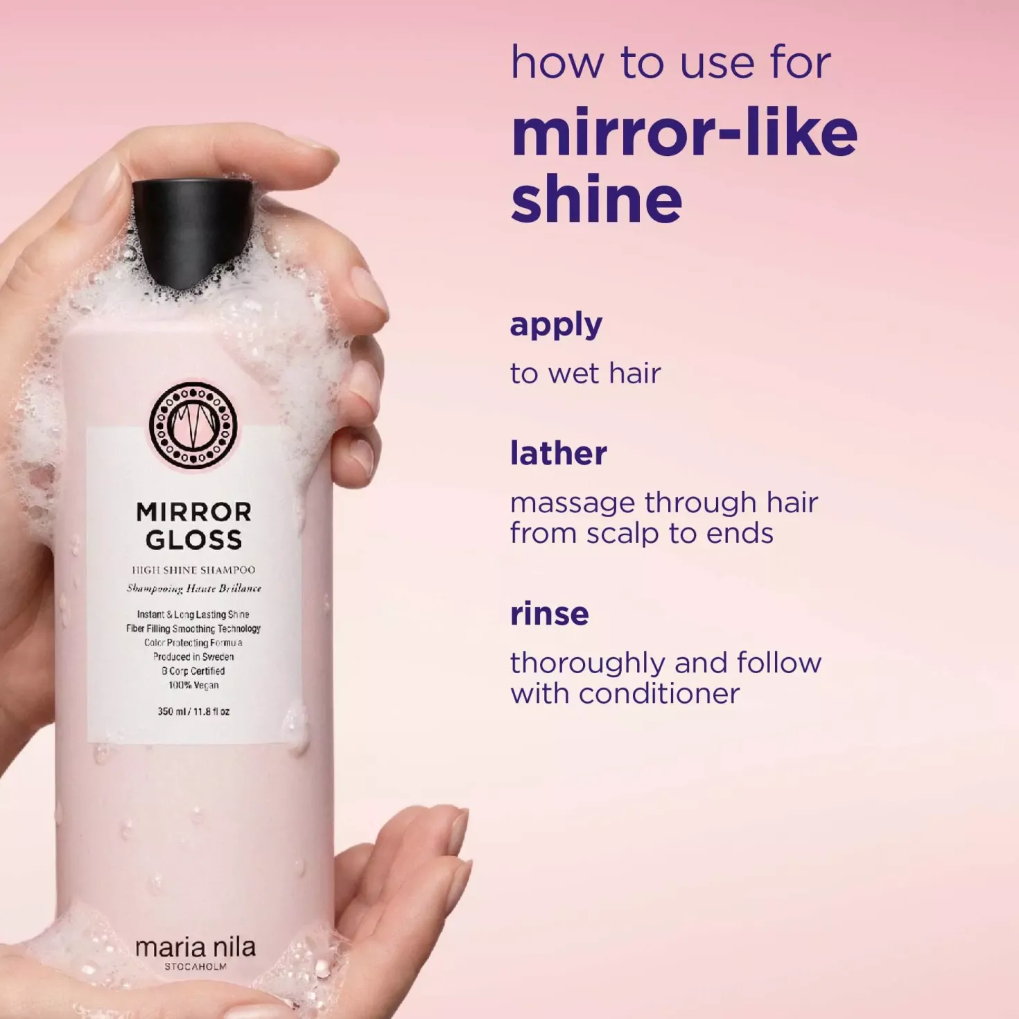 maria nilaMirror Gloss Shampoo 350 ml