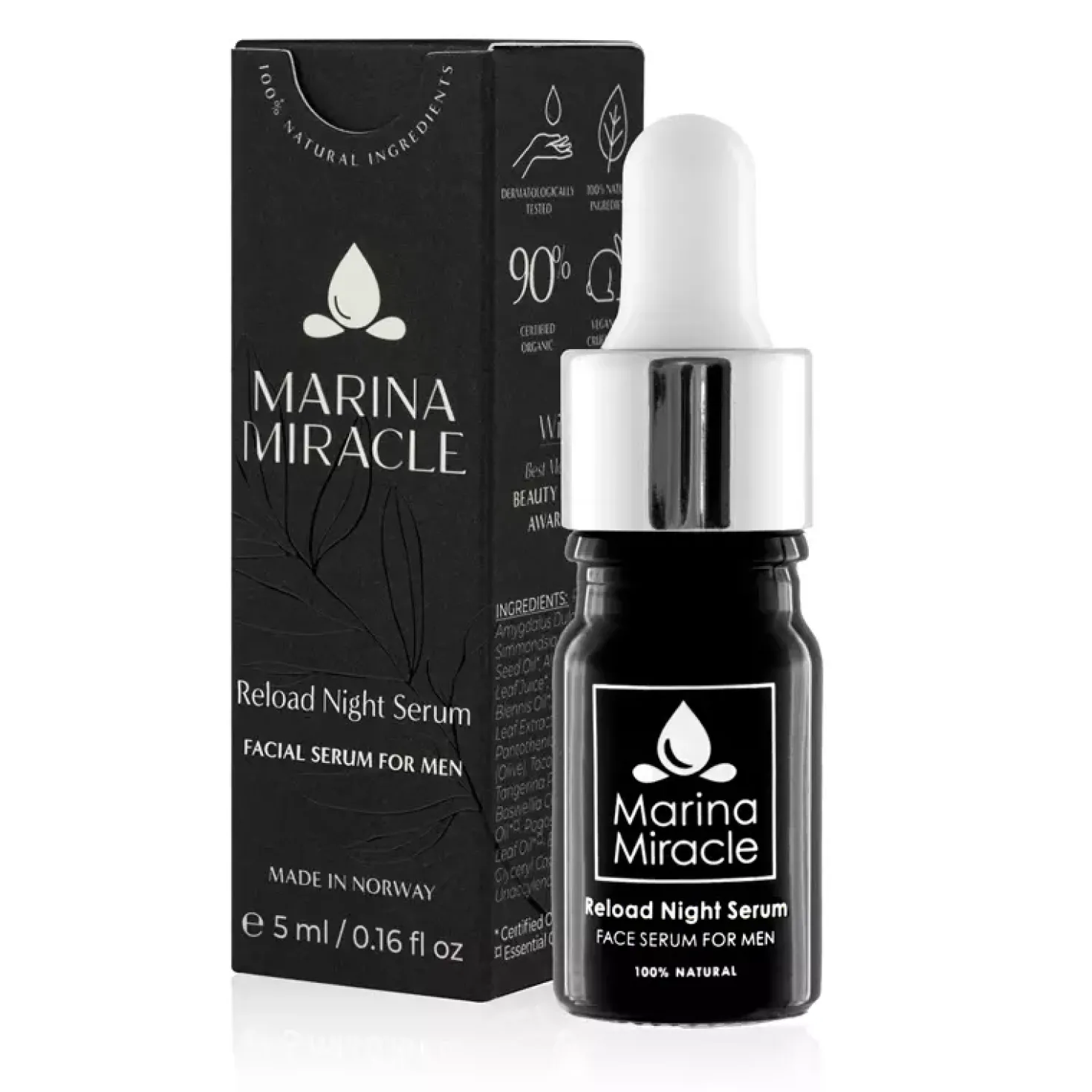 Marina Miracle Reload Night Serum Men 28 ml