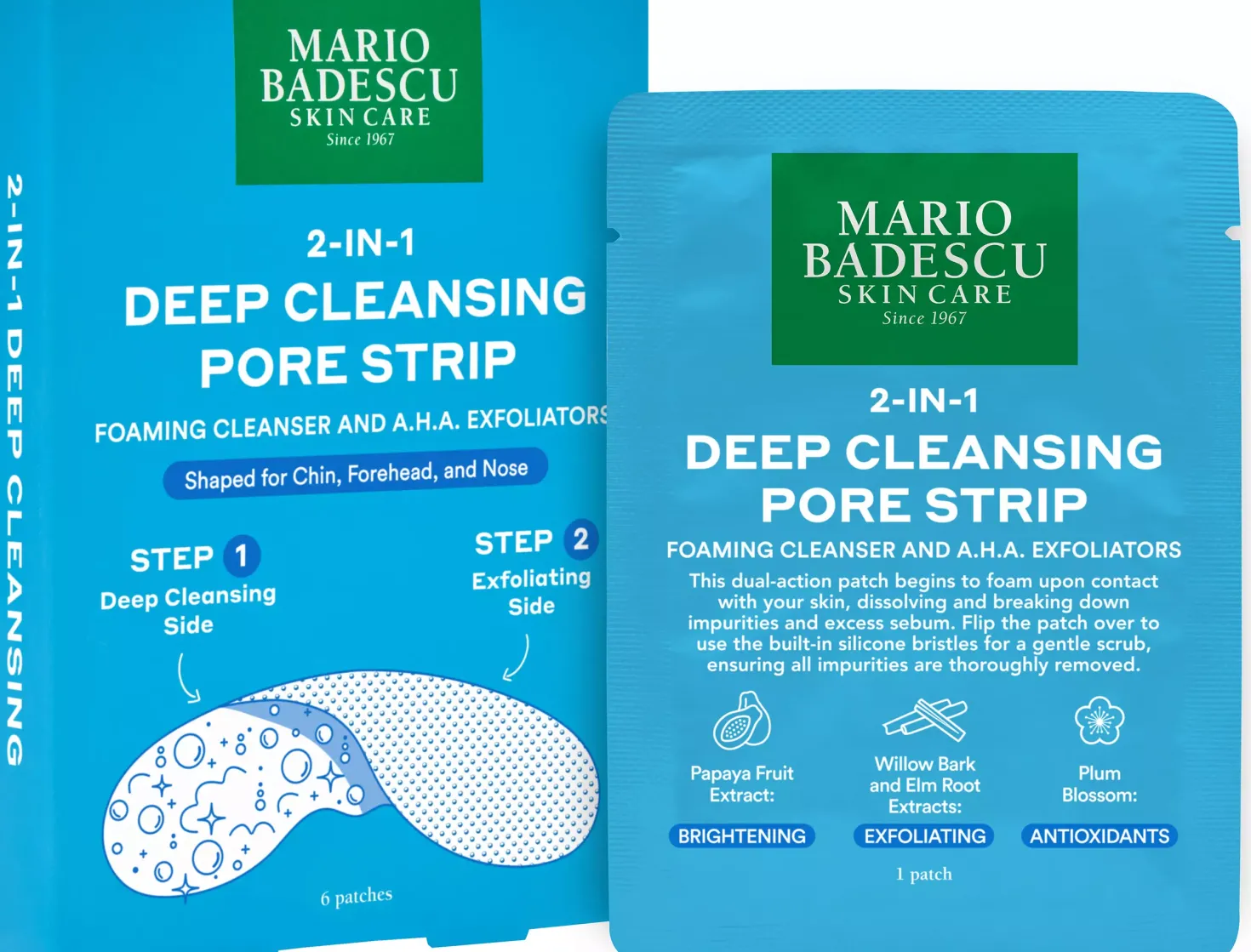 Mario Badescu 2-In-1 Deep Cleansing Pore Strip