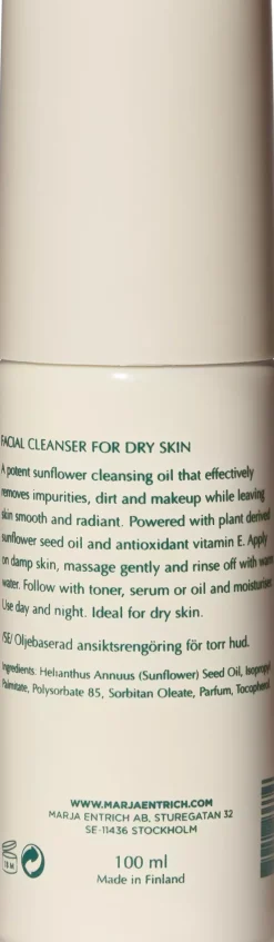 Marja Entrich Facial Cleanser For Dry Skin 100 ml