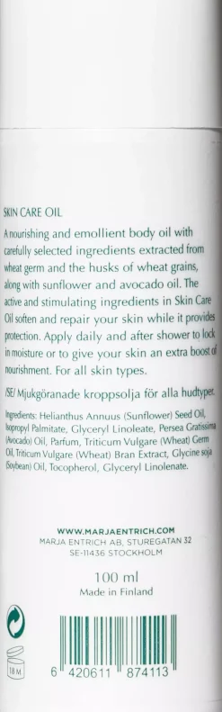 Marja Entrich Skin Care Oil 100 ml