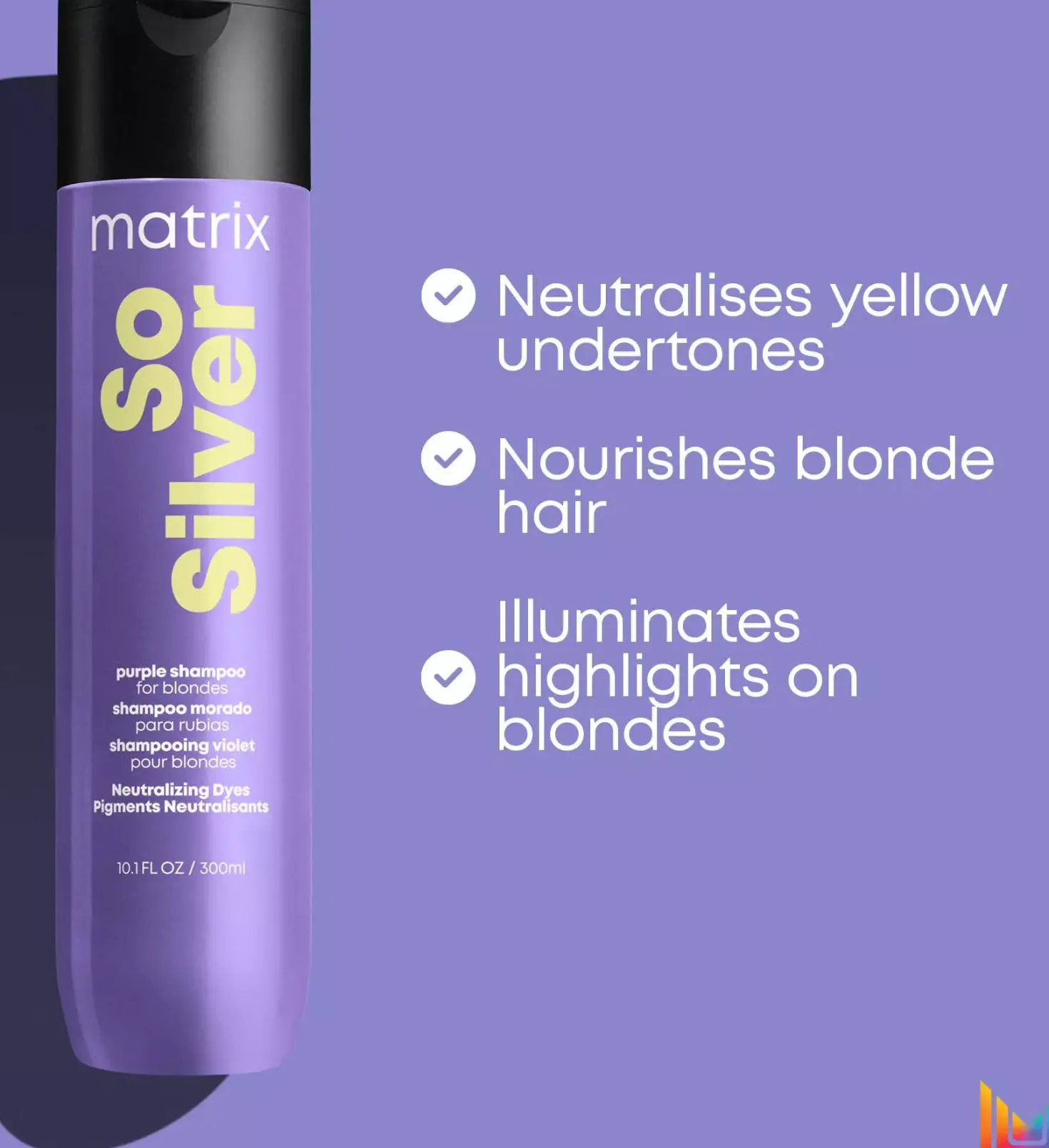MatrixSo Silver Total Results Purple Shampoo 300 ml