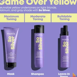 MatrixSo Silver Total Results Purple Shampoo 300 ml