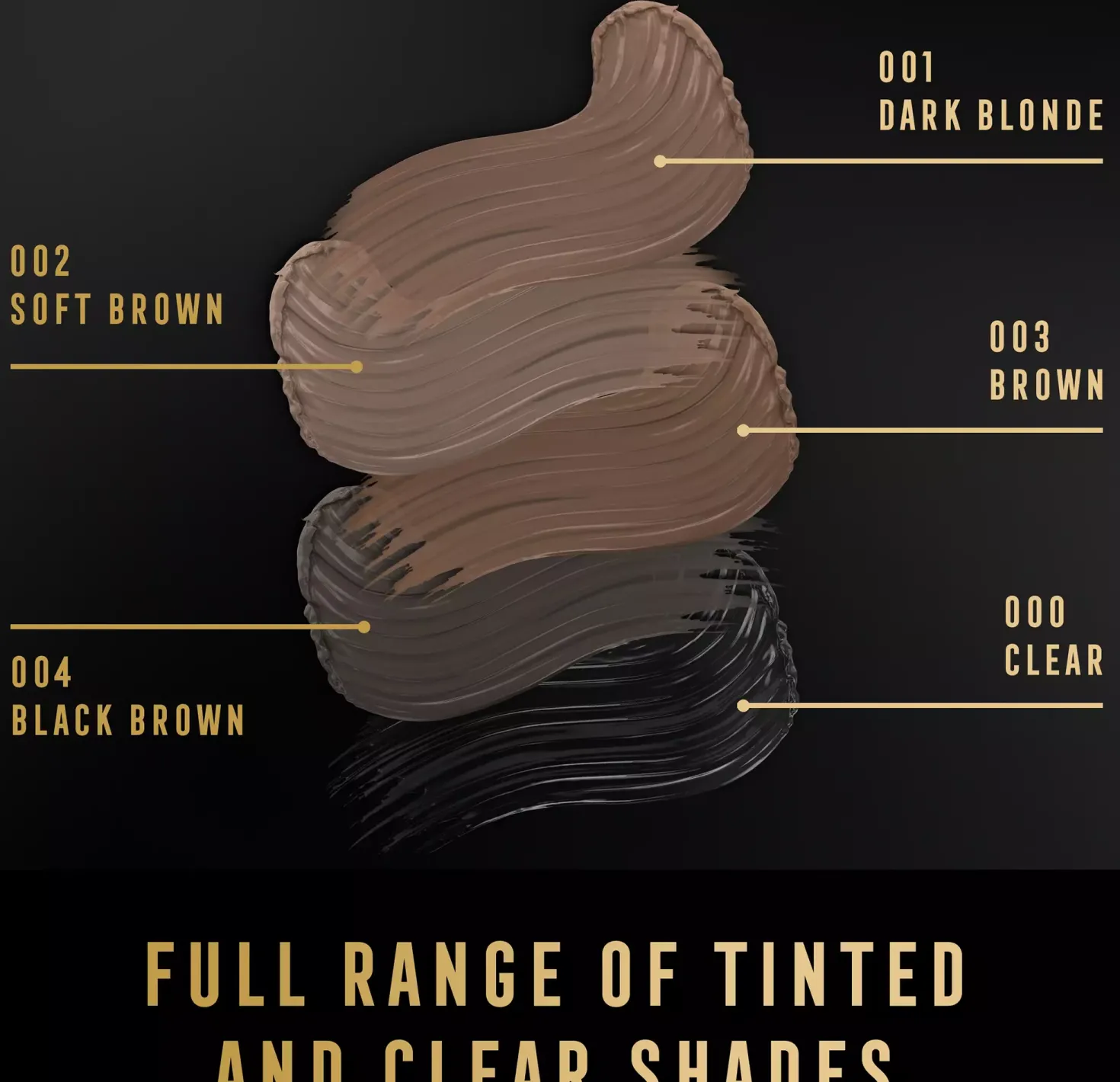 Max Factor2000 Calorie Brow Sculpt Gel 002 Soft Brown