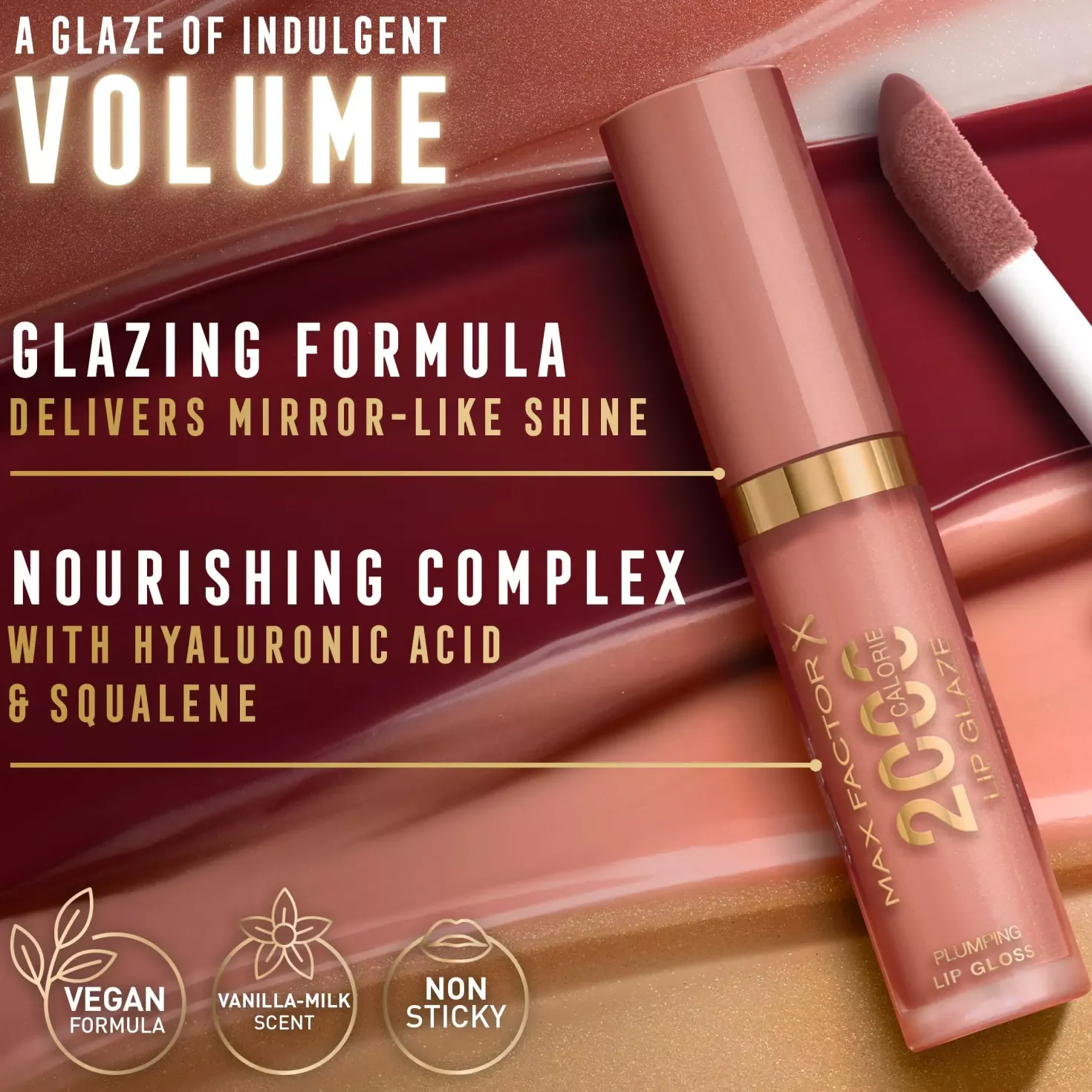 Max Factor2000 Calorie Lip Glaze Lip Gloss 095 Soft Kisses