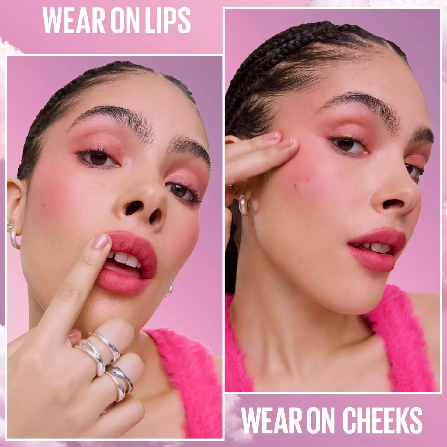 Maybelline New York Cloudtopia Cheek & Lip Mousse 9 Dreamy Dawn