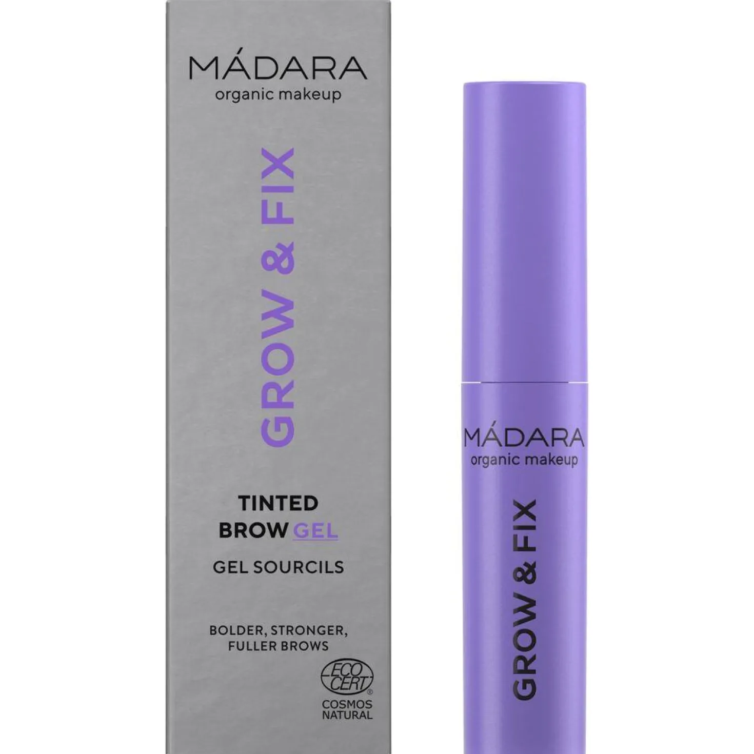 MádaraGrow & Fix Tinted Grow Gel 4 Ash Brown