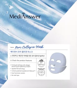 MediAnswer Pore Collagen Mask 37 g